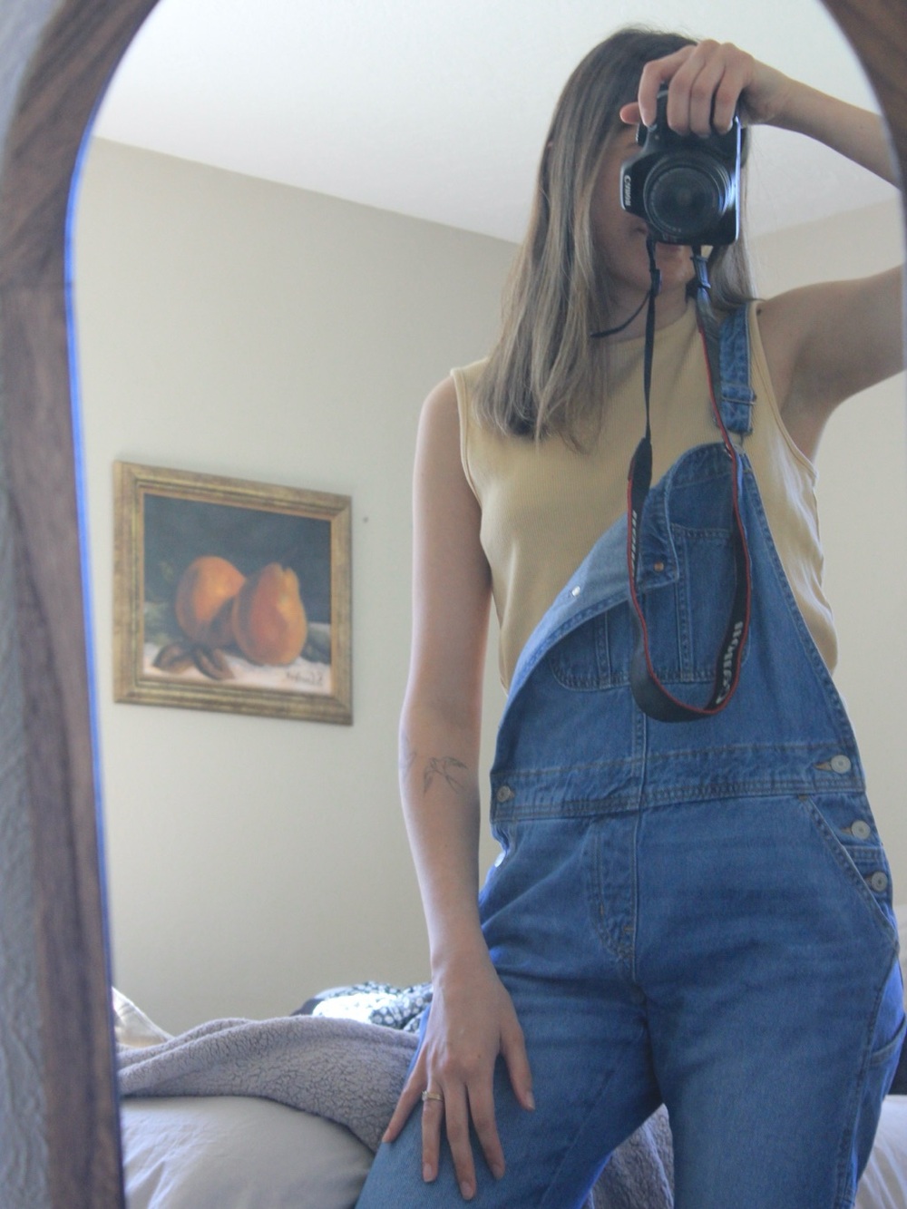 Old Navy Blue Denim Women’s Overalls - Picture 2 of 3